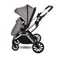 Baby Stroller GLORY 2in1 with cover OPALINE Grey+ADAPTERS
